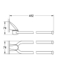 Grohe Chiara New 40328000 двойной поворотный держатель для полотенец (вешалка) из нержавеющей стали, выполненный в хромированном цвете Купить Grohe Chiara New 40328000 двойной поворотный держатель для полотенец (вешалка) из нержавеющей стали, выполненный в хромированном цвете в Киеве vannaja.kiev.ua