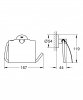 Купить Золотые Держатели для туалетной бумаги Grohe Essentials New 40367GL1 холодный рассвет в Киеве vannaja.kiev.ua