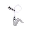Купить Смесители для кухни с гибким изливом белый Lidz Tani 007F3 LDTAN007F3WCR40423 White / Chrome 2 Режима распылителя в Киеве vannaja.kiev.ua