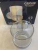 Купить Стакан подвесной с держателем GROHE 40447 Essentials 40447001 круглый настенный в Киеве vannaja.kiev.ua