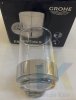 Купить Стакан подвесной с держателем GROHE 40447 Essentials 40447001 круглый настенный в Киеве vannaja.kiev.ua