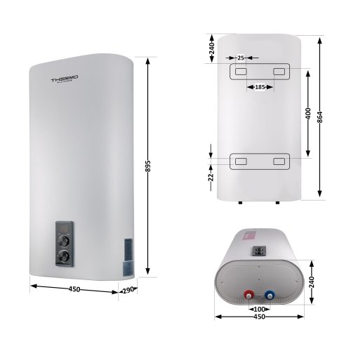 Водонагрівач електричний Thermo Alliance 50 л плоский вертикальний, сухий ТЕН 2 кВт (0,8+1,2) DT50V20G(PD)-D/2 Купити Водонагрівач електричний Thermo Alliance 50 л плоский вертикальний, сухий ТЕН 2 кВт (0,8+1,2) DT50V20G(PD)-D/2 в Києві vannaja.kiev.ua