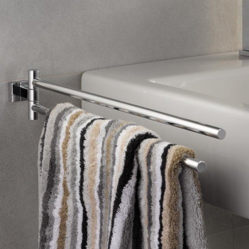 Купить Полотенец Вешалка GROHE 40624 ESSENTIALS CUBE 40624001 двойной в Киеве vannaja.kiev.ua