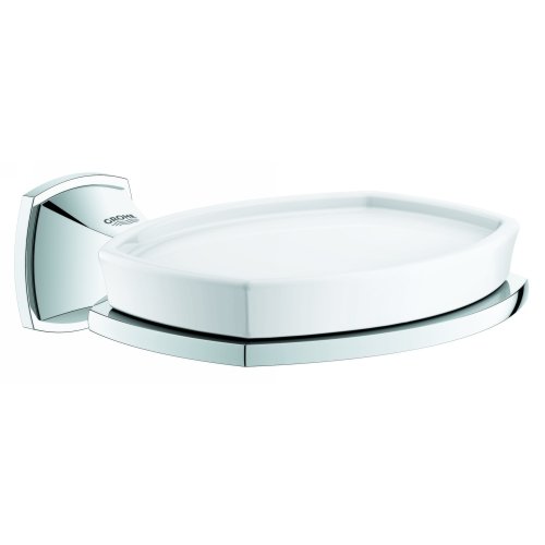 GROHE 40628000 GRANDERA 40628 Мыльница для Настенного монтажа Цвет Хром Купить GROHE 40628000 GRANDERA 40628 Мыльница для Настенного монтажа Цвет Хром в Киеве vannaja.kiev.ua