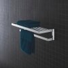 Купить Вешалка с полкой GROHE SELECTION CUBE 40804000 в Киеве vannaja.kiev.ua