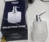 Купити Скляний Дозатор для рідкого мила GROHE 40805 SELECTION CUBE 40805000 Кубічний в Києві vannaja.kiev.ua