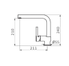 Смеситель для кухни GRB Kitchens NIX (40829400) Купить Смеситель для кухни GRB Kitchens NIX (40829400) в Киеве vannaja.kiev.ua