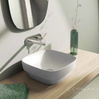 Керамічна раковина 65 см Catalano Green Lux, сіра (165GRLXGS)