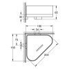 Купити Полиці у ванну кутові Grohe 41038000 EX Selection 41038 поличка для душа кутова з власником в Києві vannaja.kiev.ua