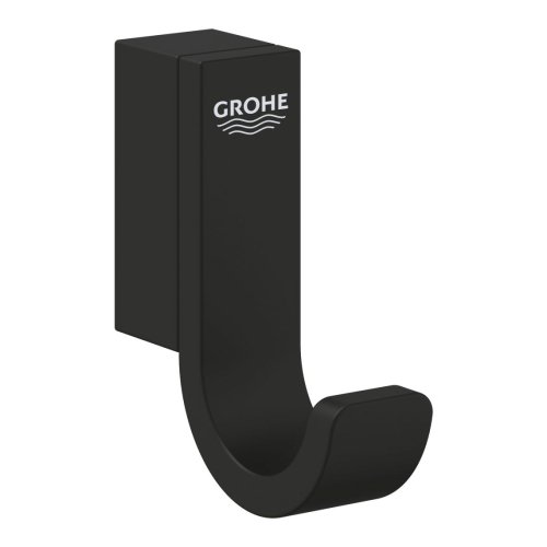 Гачок Grohe Selection для банного халата, чорний матовий (41216KF0) Купити Гачок Grohe Selection для банного халата, чорний матовий (41216KF0) в Києві vannaja.kiev.ua