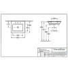 41246001 VILLEROY & BOCH Раковина Накладная для Тумбы 60*50 см Цвет альпийский белый Купить 41246001 VILLEROY & BOCH Раковина Накладная для Тумбы 60*50 см Цвет альпийский белый в Киеве vannaja.kiev.ua