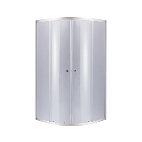 Купити Душова кабіна Lidz Latwa SC80x80.SAT.LOW.GR, скло тоноване 4 мм без піддона LLSC8080SATLOWGR2 в Києві vannaja.kiev.ua