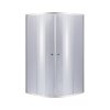Купити Душова кабіна Lidz Latwa SC90x90.SAT.MID.GR, скло тоноване 4 мм без піддона LLSC9090SATMIDGR2 в Києві vannaja.kiev.ua