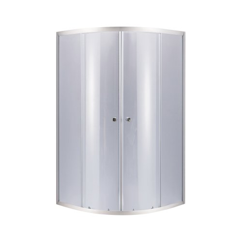 Купити Душова кабіна Lidz Latwa SC90x90.SAT.MID.GR, скло тоноване 4 мм без піддона LLSC9090SATMIDGR2 в Києві vannaja.kiev.ua