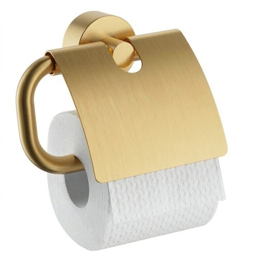 Тримач туалетного паперу Axor Uno, настінний, Brushed Gold Optic (41538250) Купити Тримач туалетного паперу Axor Uno, настінний, Brushed Gold Optic (41538250) в Києві vannaja.kiev.ua