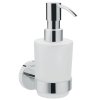 Купить Hansgrohe 41714000 Logis Universal 41714 Дозатор для жидкого мыла круглое настенное матовое стекло с хромом в Киеве vannaja.kiev.ua