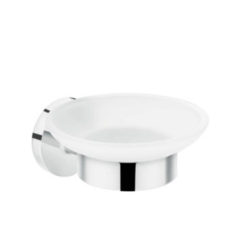 Купить Мыльница Hansgrohe 41715000 Logis Universal настенный крепеж скрытый монтаж, стекло, хром в Киеве vannaja.kiev.ua