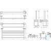 Купить Продажа набор аксессуаров в ванную комнату Hansgrohe 41728000 Logis Universal 41728 в Киеве vannaja.kiev.ua
