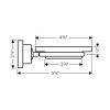Купити AXOR 41733000 Citterio 41733 Мильниця настінна Хром Аксесуари для Ванної? Hansgrohe Німеччина в Києві vannaja.kiev.ua