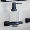 чорний матовий дозатор для рідкого мила диспенсер для 41745670 hansgrohe addstoris квадратний Купити чорний матовий дозатор для рідкого мила диспенсер для 41745670 hansgrohe addstoris квадратний в Києві vannaja.kiev.ua