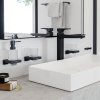 чорний матовий дозатор для рідкого мила диспенсер для 41745670 hansgrohe addstoris квадратний Купити чорний матовий дозатор для рідкого мила диспенсер для 41745670 hansgrohe addstoris квадратний в Києві vannaja.kiev.ua