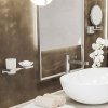 Купити Мильниця купити Hansgrohe 41746000 настінна хром AddStoris 41746 для твердого мила в Києві vannaja.kiev.ua