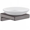 мыльницы в ванную настенные 41746340 Hansgrohe AddStoris Brushed Black черный матовый хром Купить мыльницы в ванную настенные 41746340 Hansgrohe AddStoris Brushed Black черный матовый хром в Киеве vannaja.kiev.ua