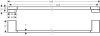 Держатель для банного полотенца Hansgrohe AddStoris 648 мм, матовый белый, 41747700 Купить Держатель для банного полотенца Hansgrohe AddStoris 648 мм, матовый белый, 41747700 в Киеве vannaja.kiev.ua