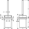 Купить Подставка для туалетного ершика 41752140 в Киеве vannaja.kiev.ua
