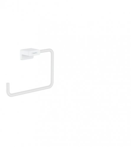 Полотенцедержатель Hansgrohe AddStoris 41754700 белый матовый (кольцо) Купить Полотенцедержатель Hansgrohe AddStoris 41754700 белый матовый (кольцо) в Киеве vannaja.kiev.ua