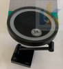 Купить Зеркало черный матовый для бритья 41790670 hansgrohe AddStoris с подсветкой LED настенное круглое в Киеве vannaja.kiev.ua