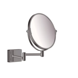 Купити Дзеркало для гоління 41791340 Hansgrohe AddStoris BBC Хасгрое адсторіс шліфований чорний хром в Києві vannaja.kiev.ua