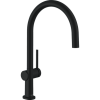 Черный матовый 72804670 Смеситель для кухни Hansgrohe Talis M54 высокий однорычажный в Киеве Купить Черный матовый 72804670 Смеситель для кухни Hansgrohe Talis M54 высокий однорычажный в Киеве в Киеве vannaja.kiev.ua