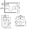 Купить Купить в Киеве 38772001 + 3220147 Комплект инсталляции Grohe Rapid SL 38772001 с унитазом Project 3220147 белый безободковый Clean Pro с сиденьем soft close  в Киеве vannaja.kiev.ua