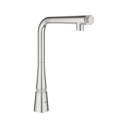 Купити Змішувач для кухні з висувним виливом Grohe Zedra SmartControl 31593DC2 в Києві vannaja.kiev.ua