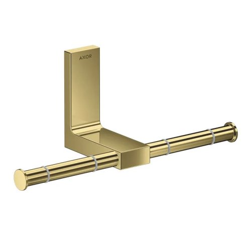 Купить Держатель туалетной бумаги Axor Universal Rectangular, двойной, Polished Gold Optic (42657990) в Киеве vannaja.kiev.ua