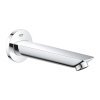Вилив для ванни Grohe Eurocube 13255001 хром довжина 171 мм квадратний носик Купити Вилив для ванни Grohe Eurocube 13255001 хром довжина 171 мм квадратний носик в Києві vannaja.kiev.ua