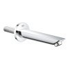 Вилив для ванни Grohe Eurocube 13255001 хром довжина 171 мм квадратний носик Купити Вилив для ванни Grohe Eurocube 13255001 хром довжина 171 мм квадратний носик в Києві vannaja.kiev.ua