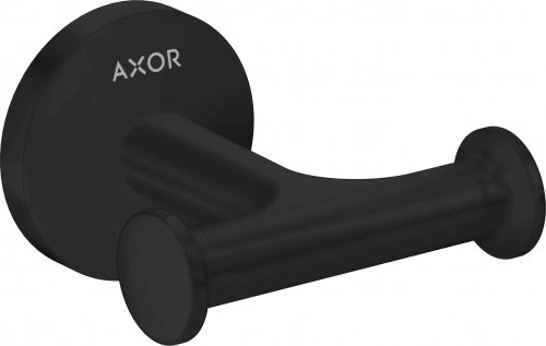 Купить Крючок двойной черный матовый Axor 42812670 Universal Circular в Киеве vannaja.kiev.ua