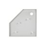 Купить Набор Qtap душевая кабина Leo CRM10995-AC6 Clear 2020x900x900 мм + поддон Diamond 309912 90x90x12 см с сифоном в Киеве vannaja.kiev.ua