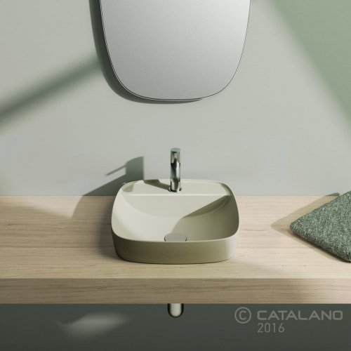 Керамічна раковина 42 см Catalano Green Lux, сіра (142GRLXGS) Купити Керамічна раковина 42 см Catalano Green Lux, сіра (142GRLXGS) в Києві vannaja.kiev.ua