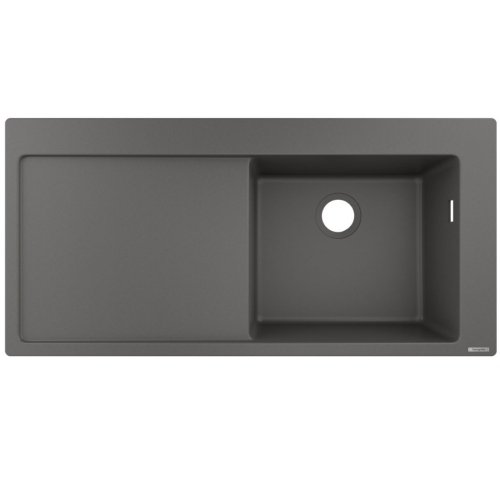 Кухонная мойка Hansgrohe S514-F450 1050х510 полочка слева, Stonegrey (43314290) Купить Кухонная мойка Hansgrohe S514-F450 1050х510 полочка слева, Stonegrey (43314290) в Киеве vannaja.kiev.ua