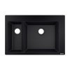 Купить Hansgrohe 43315170 Кухонная мойка на 1,5 чаши из графита черная встраиваемая мойка S510-F635 Built-in sink 180/450 в Киеве vannaja.kiev.ua
