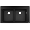 Кухонная мойка Hansgrohe S510-F770 770х510 на 2 чаши 370/370, Graphiteblack (43316170) Купить Кухонная мойка Hansgrohe S510-F770 770х510 на 2 чаши 370/370, Graphiteblack (43316170) в Киеве vannaja.kiev.ua