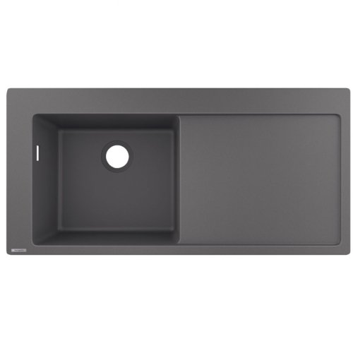 Кухонная мойка Hansgrohe S5110-F450 1050х510 полочка справа, Stonegrey (43330290) Купить Кухонная мойка Hansgrohe S5110-F450 1050х510 полочка справа, Stonegrey (43330290) в Киеве vannaja.kiev.ua
