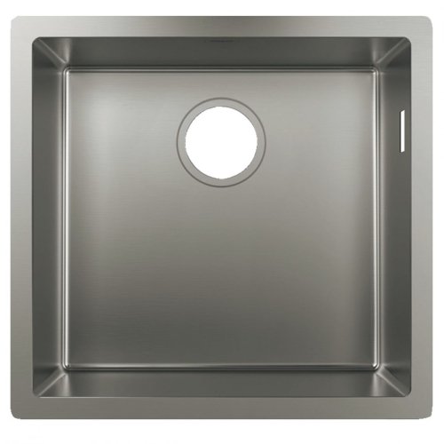 Кухонная мойка Hansgrohe S71 S719-U450 под столешницу 450х440, stainless steel (43426800) Купить Кухонная мойка Hansgrohe S71 S719-U450 под столешницу 450х440, stainless steel (43426800) в Киеве vannaja.kiev.ua