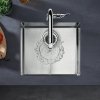 Кухонная мойка Hansgrohe S71 S719-U450 под столешницу 450х440, stainless steel (43426800) Купить Кухонная мойка Hansgrohe S71 S719-U450 под столешницу 450х440, stainless steel (43426800) в Киеве vannaja.kiev.ua