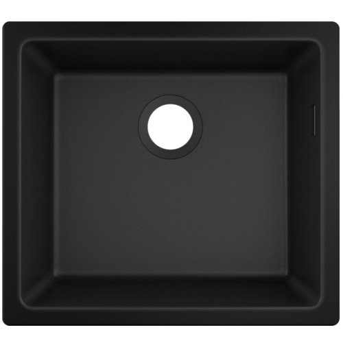 Кухонная мойка Hansgrohe S51 S510-U450 под столешницу 500х450, Graphiteblack (43431170) Купить Кухонная мойка Hansgrohe S51 S510-U450 под столешницу 500х450, Graphiteblack (43431170) в Киеве vannaja.kiev.ua