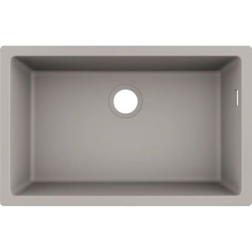 Кухонна мийка Hansgrohe S510-U660 під стільницю 710х450, Concrete Grey (43432380) Купити Кухонна мийка Hansgrohe S510-U660 під стільницю 710х450, Concrete Grey (43432380) в Києві vannaja.kiev.ua