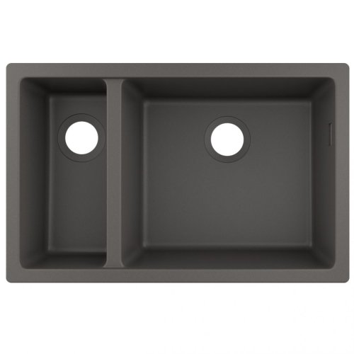 Мойка кухонная Hansgrohe S51 S510-U635 под столешницу 180/450, Stonegrey (43433290) Купить Мойка кухонная Hansgrohe S51 S510-U635 под столешницу 180/450, Stonegrey (43433290) в Киеве vannaja.kiev.ua
